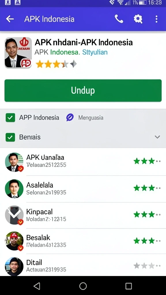 Pratinjau layar Aplikasi kaya33 Ringan untuk Android